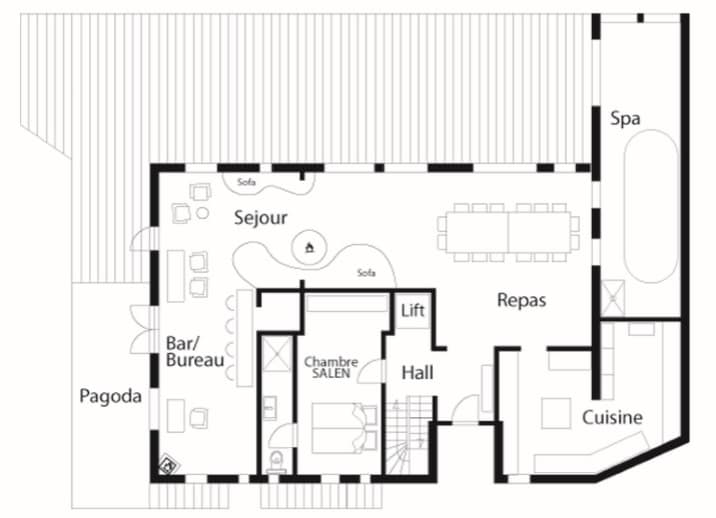 Chalet Tyrosolios floor plan