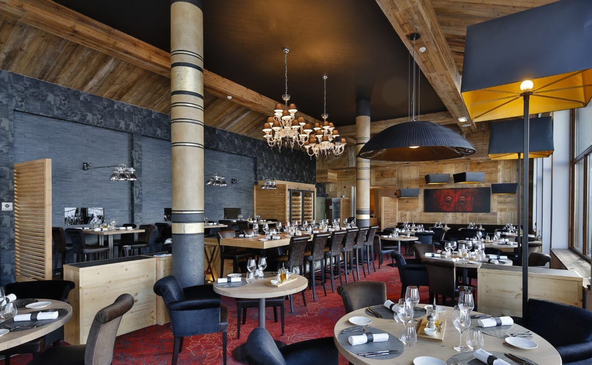 Le Diamant Noir Restaurant Hotel Koh-I Nor - Val Thorens
