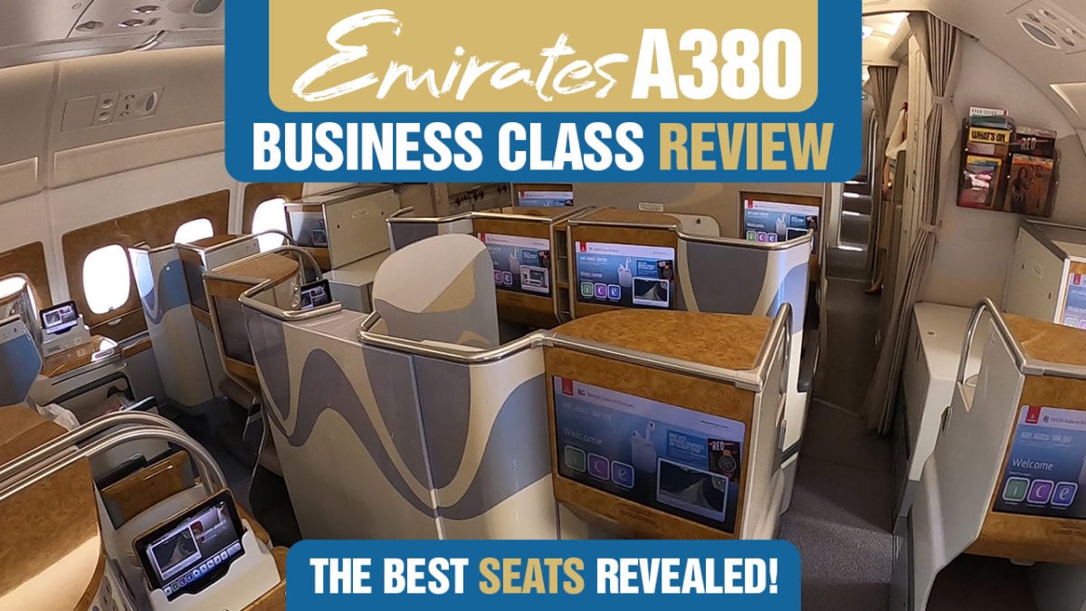 Emirates A380 Business Class Review The Best Seats Revealed