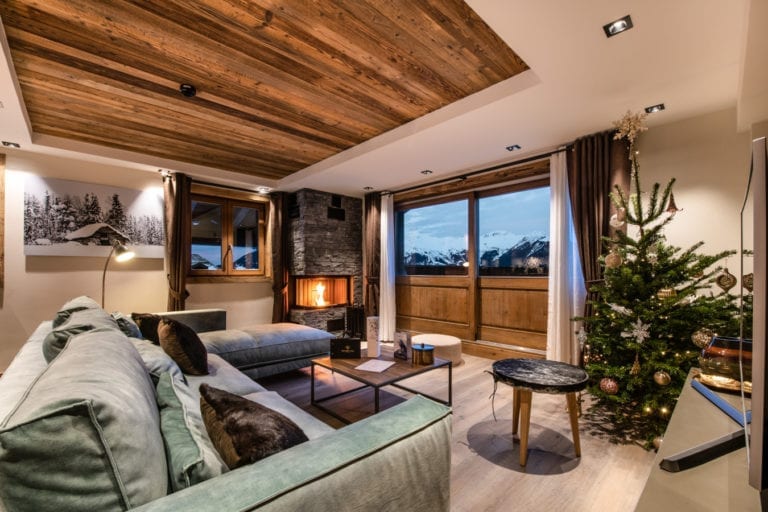 Manali Lodge 2 Bedroom + Cabin Apartment Suite Lhotse - Courchevel Moriond