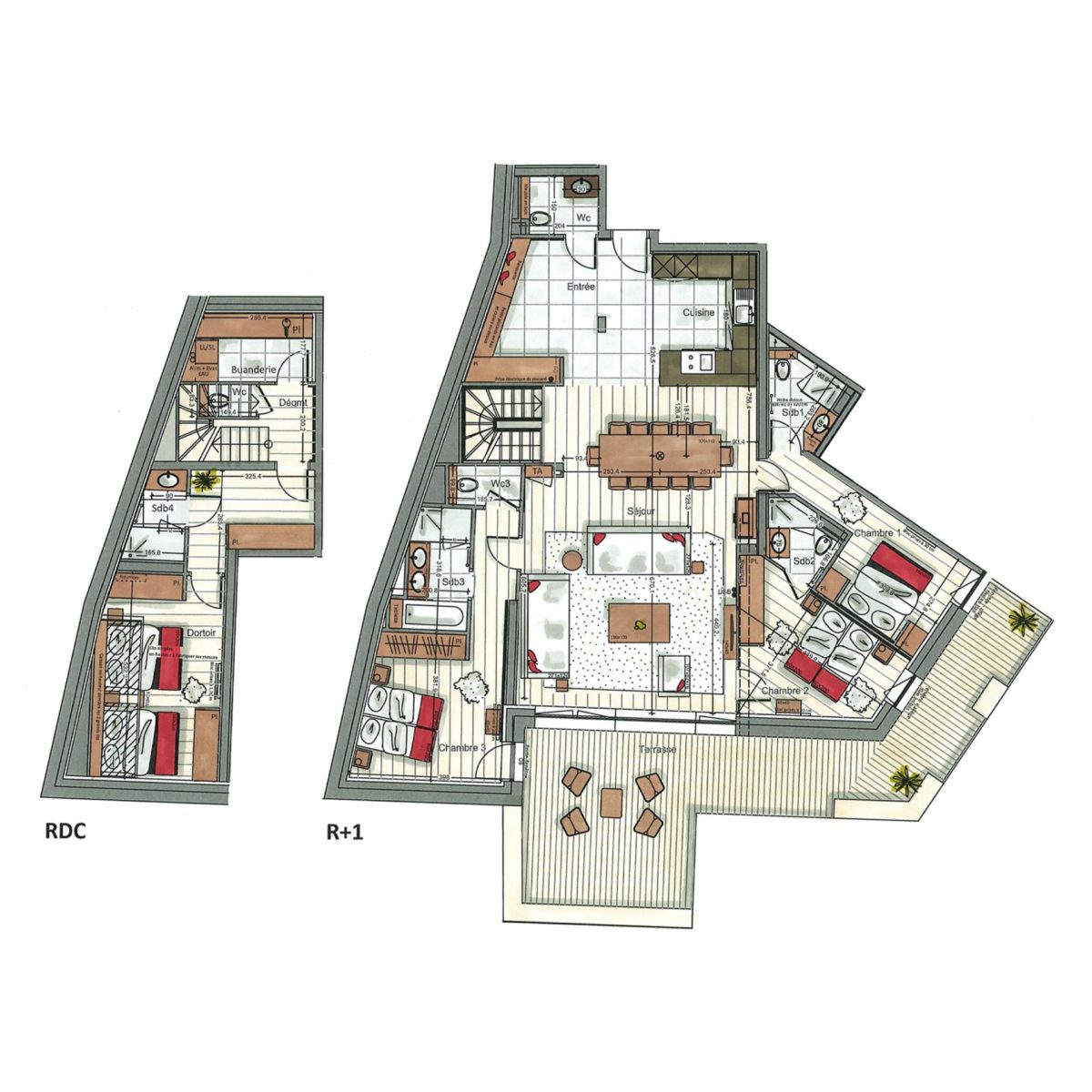 Alaska Lodge N04 Floor Plan