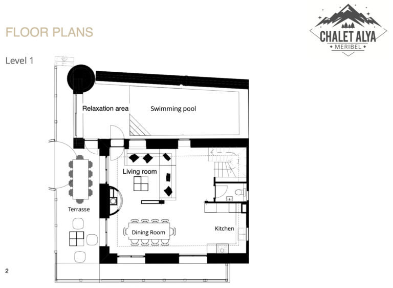 Chalet Alya Floor Plan3