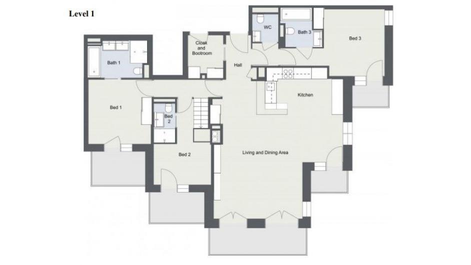 Lorenzo Apartment Floor Plan
