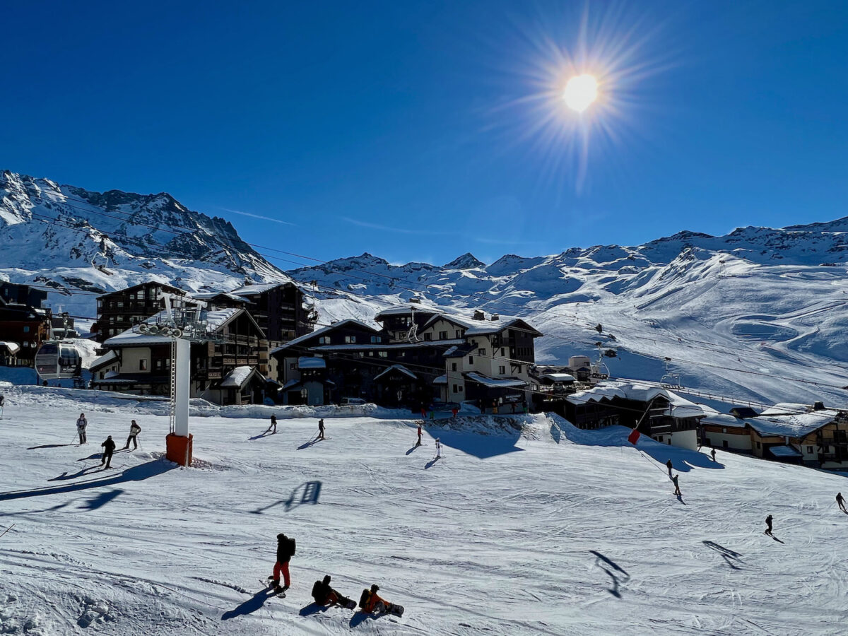Spring Skiing In Val Thorens