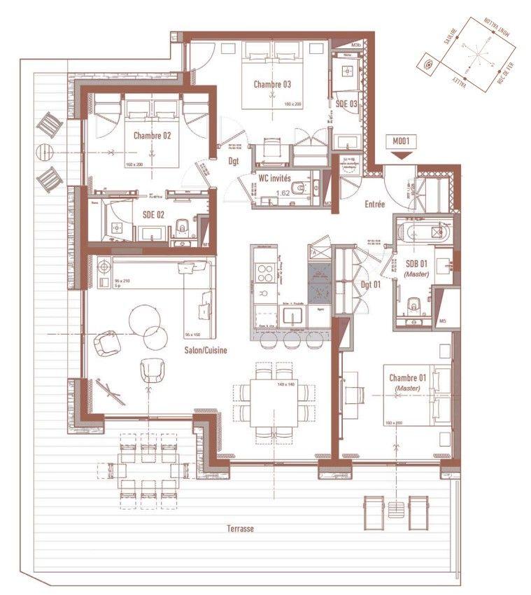 Antares Residence Mira 102 Floorplan