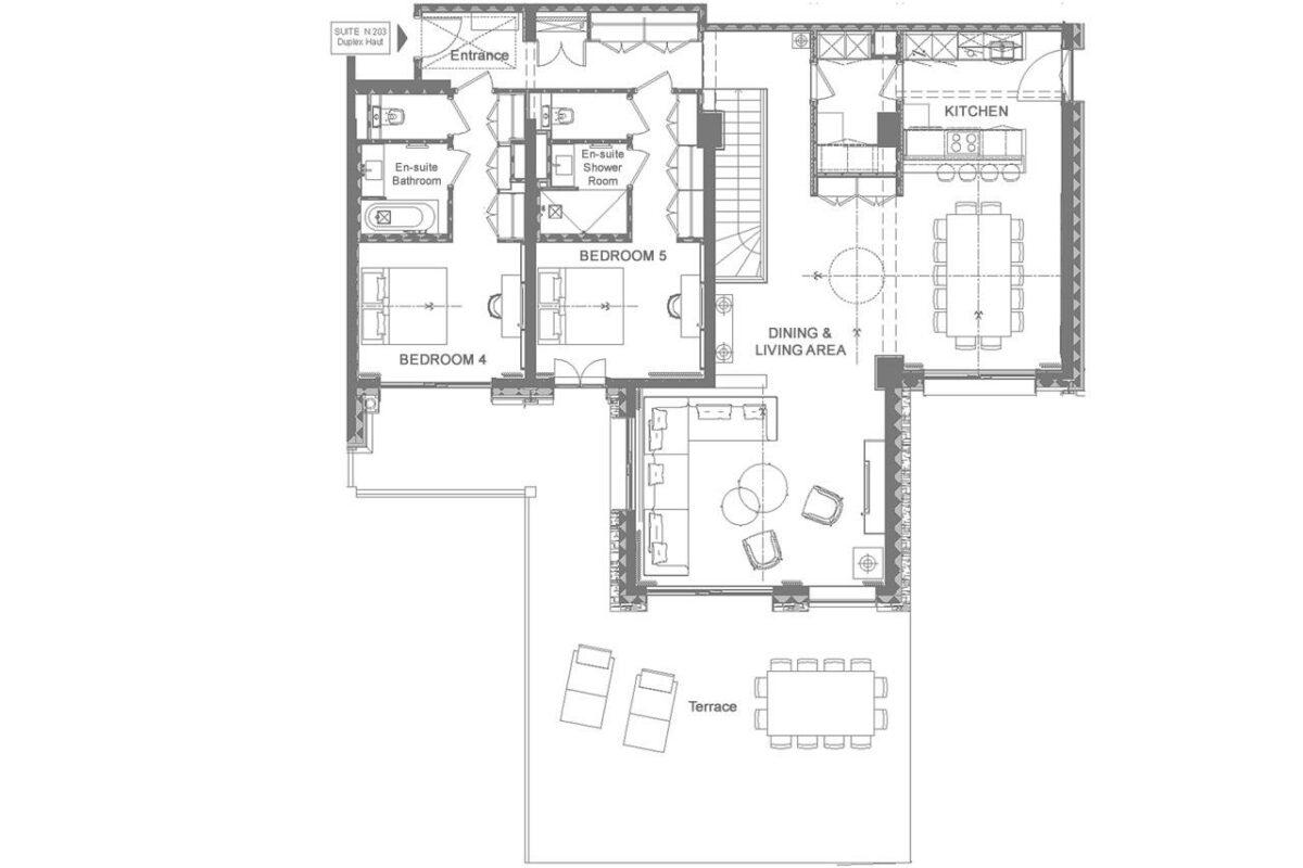 Antarès Residence Naos 203 Floor Plan