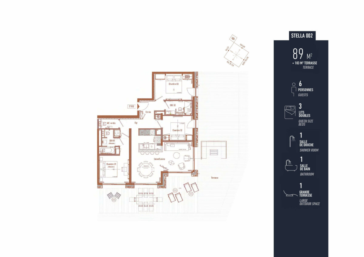 Antares Residence Stella 002 Floor Plan 2
