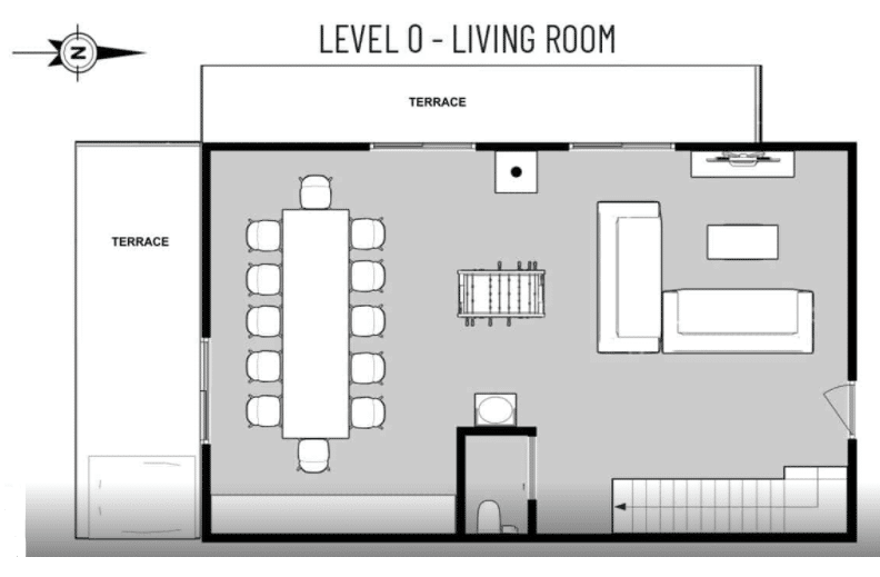 Chalet Ubud Floor Plan 4