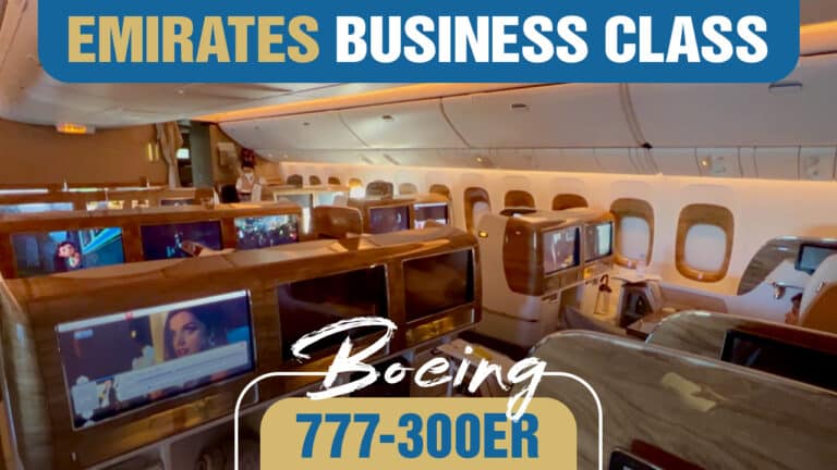 Emirates Business Class Boeing 777 300er