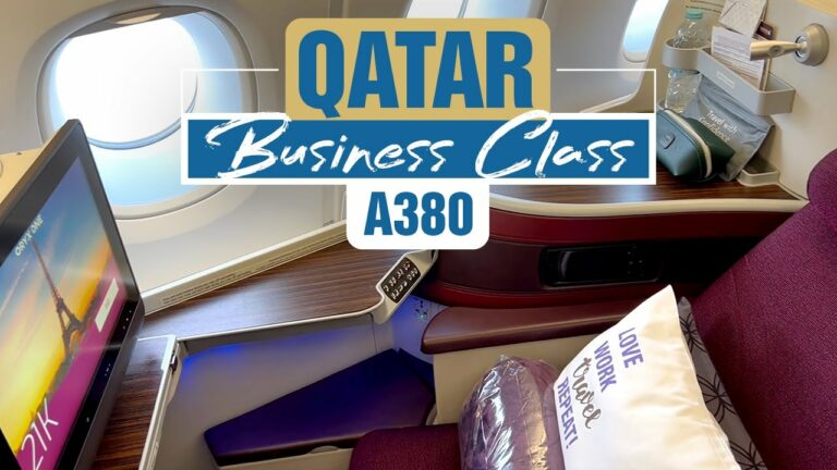 Qatar Airways Business Class A380