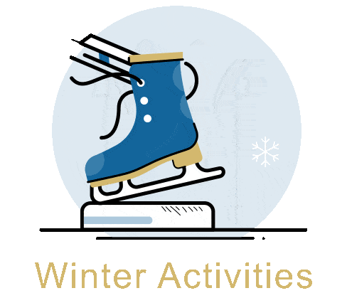 Winter Activities Icon