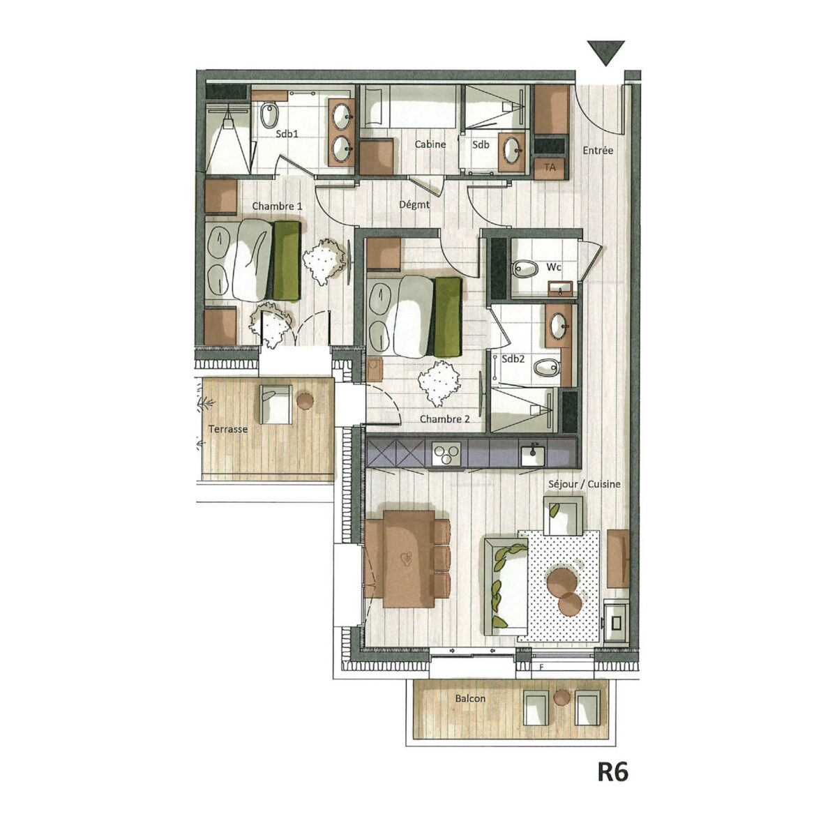 Falcon Lodge D11 Floor Plan