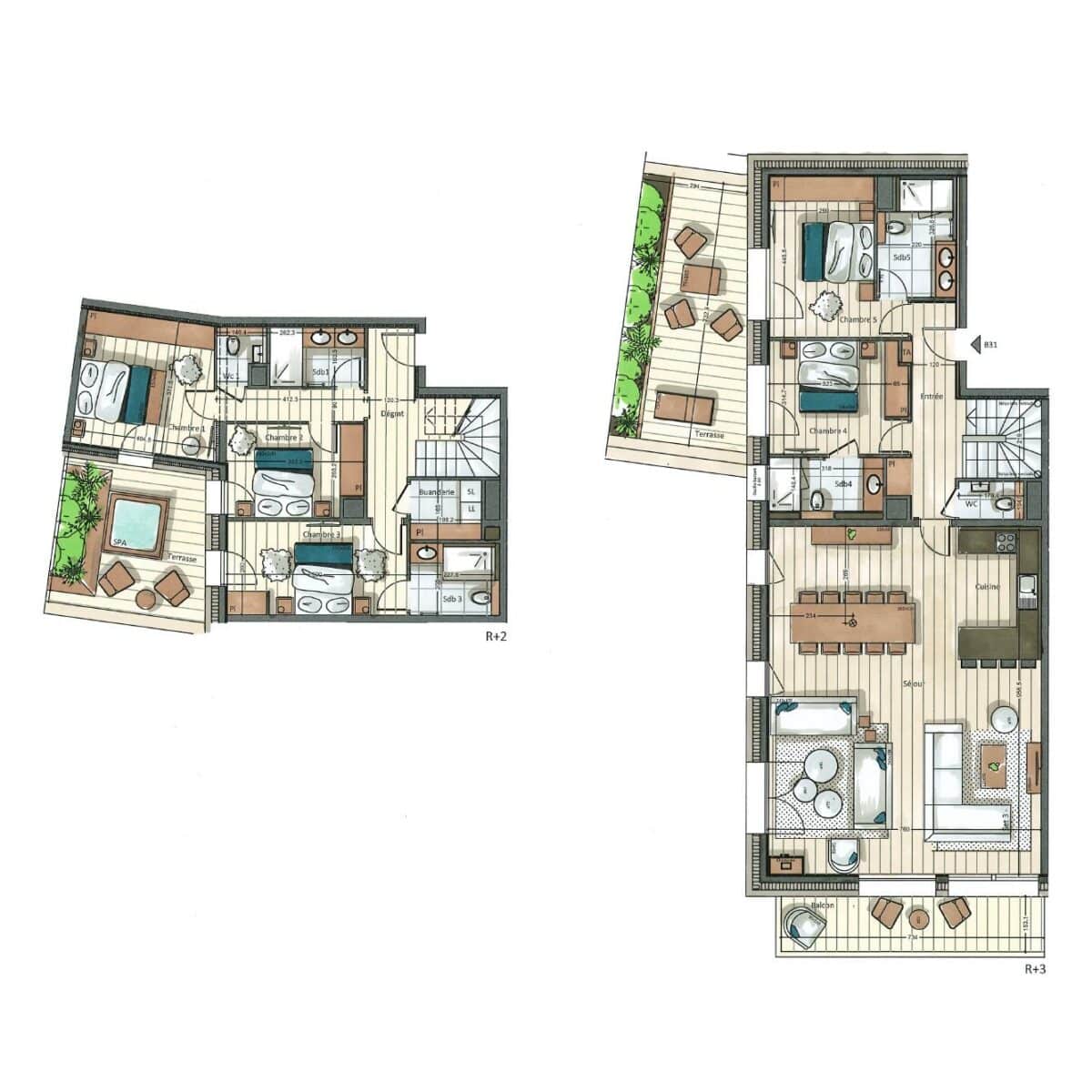 Vail Lodge B31 Floor Plan